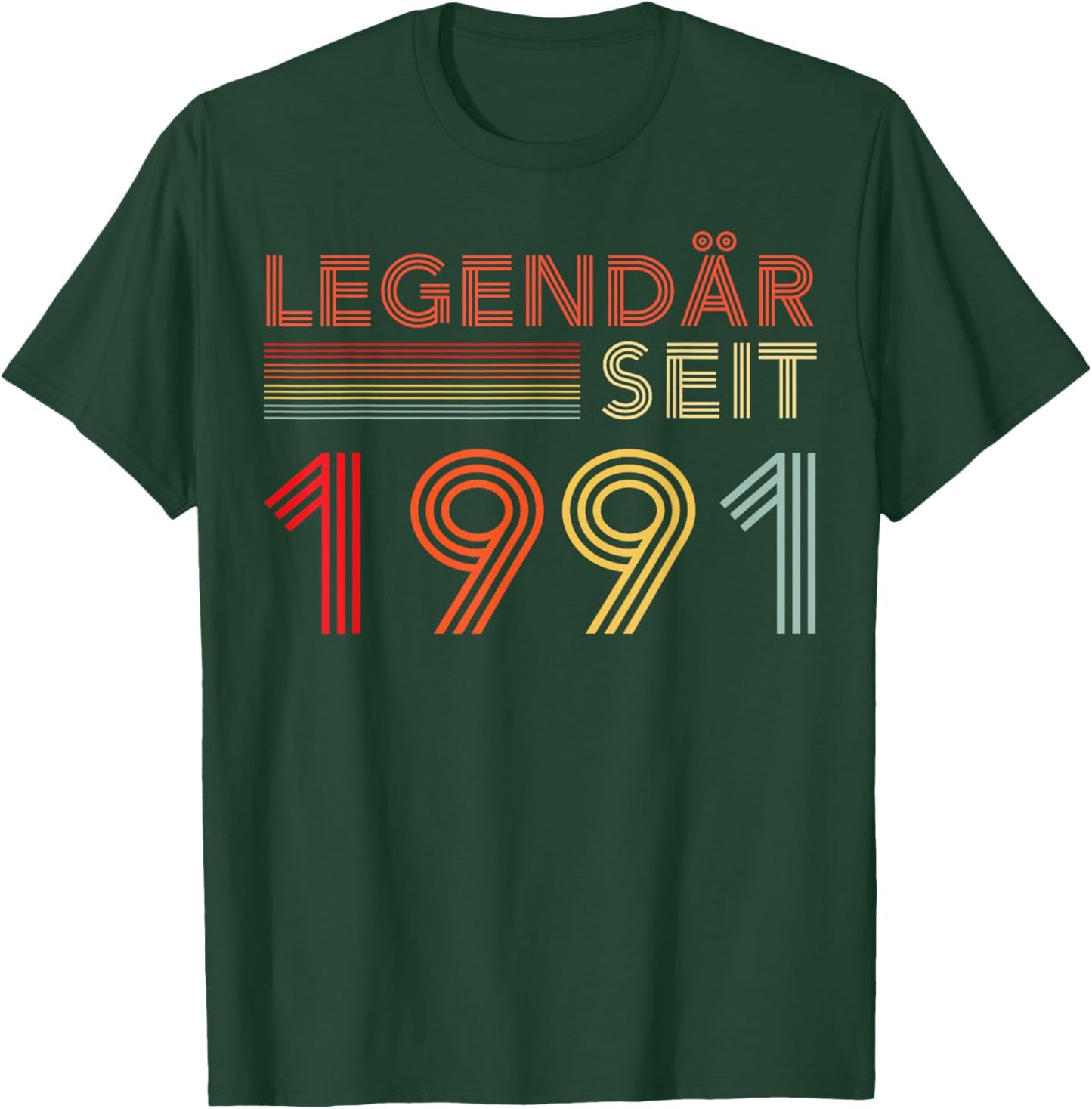 1991 Birthday Man 35th Decoration Funny 35s 35th Birthday T-Shirt - T-Shirt | Forest