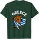 Greek Pride Handfist Greek Roots Greece Flag Hellenes T-Shirt - T-Shirt | Forest