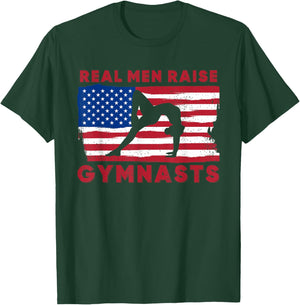 Gymnastics Fathers Day Gymnast Dad T-Shirt - T-Shirt | Forest
