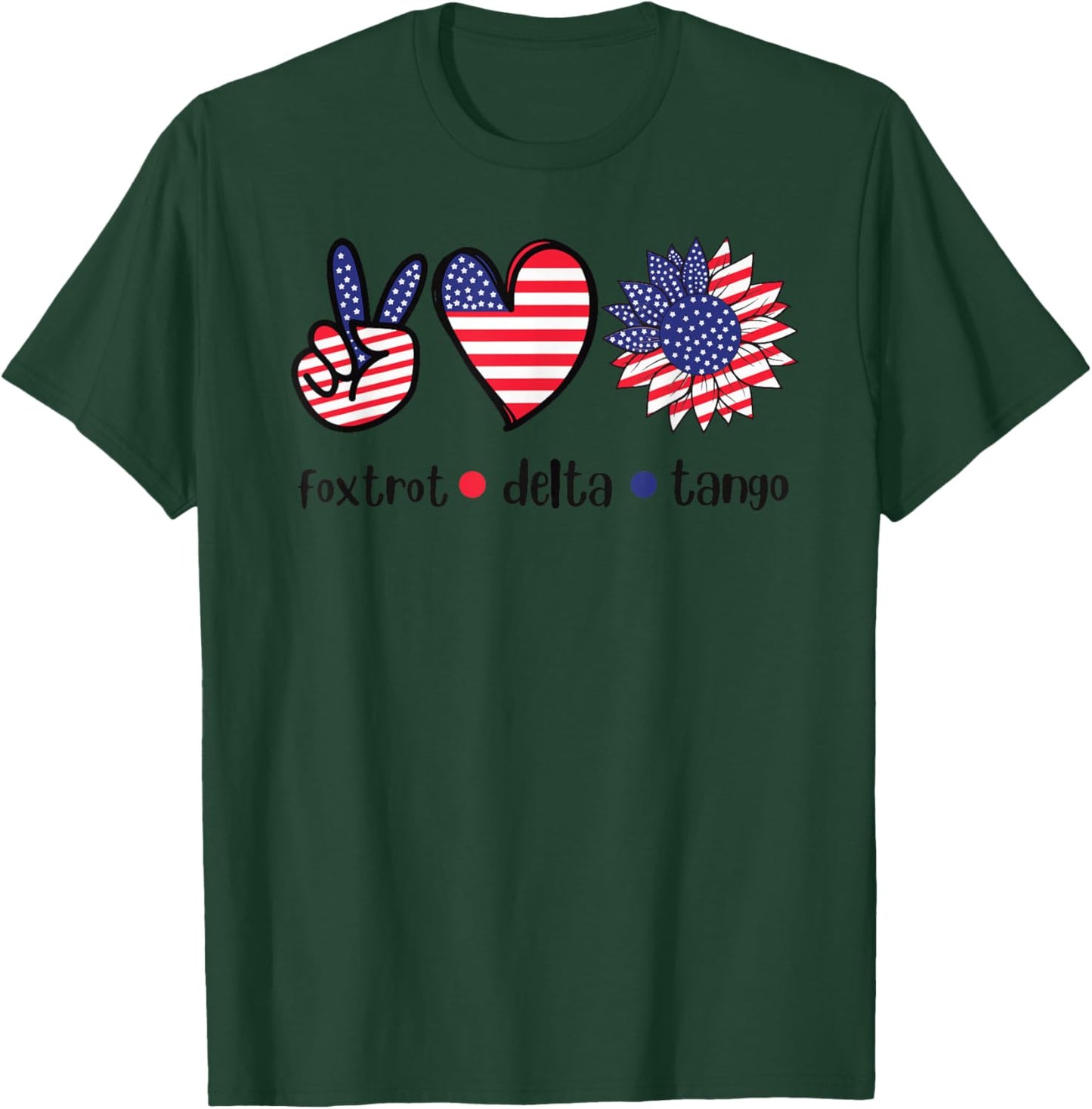 Foxtrots Delta Tangos Funny Foxtrots Delta Tangos T-Shirt - T-Shirt | Forest