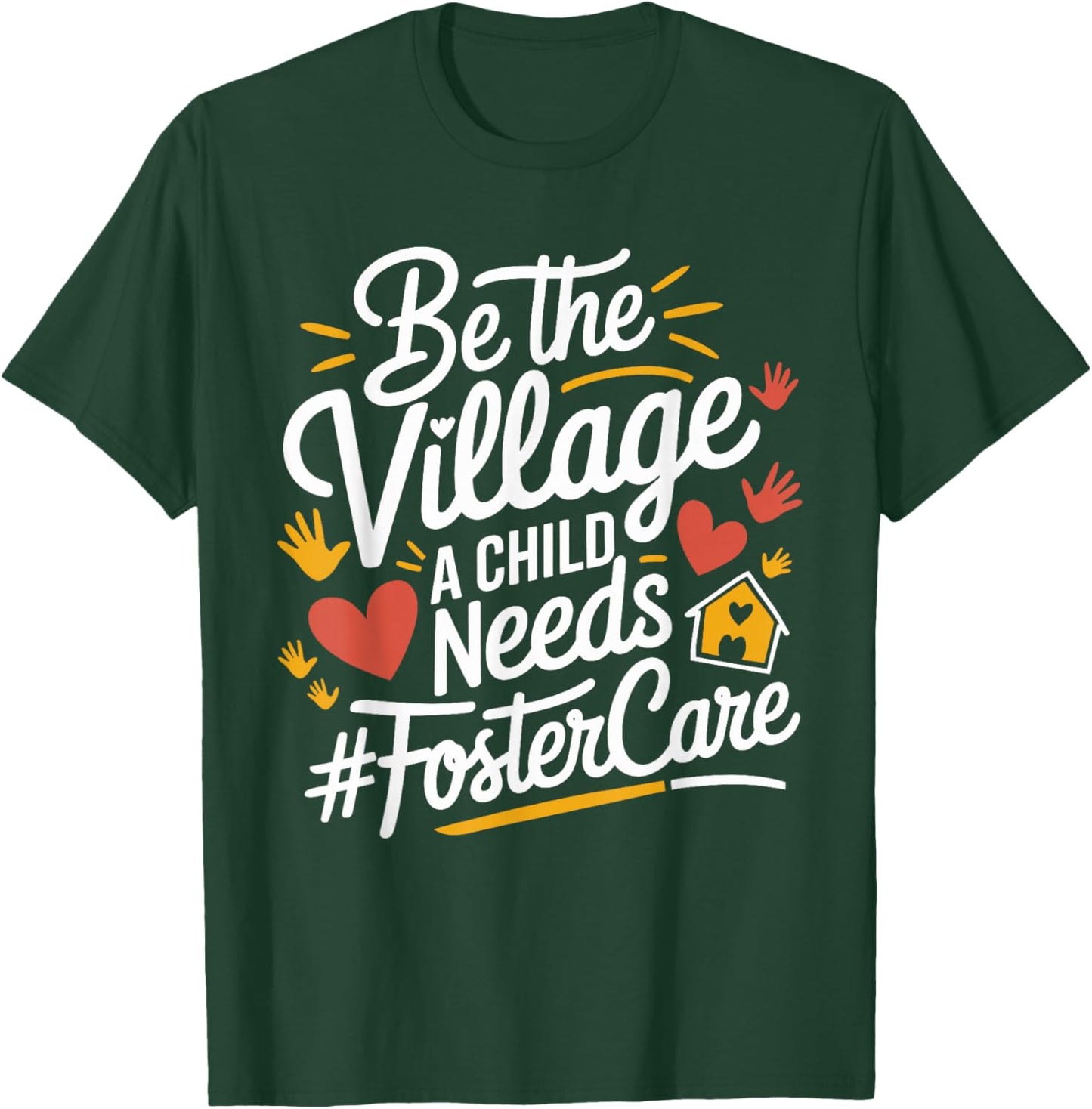 Foster Mom And Foster Dad Adoption Foster Care Parents T-Shirt - T-Shirt | Forest