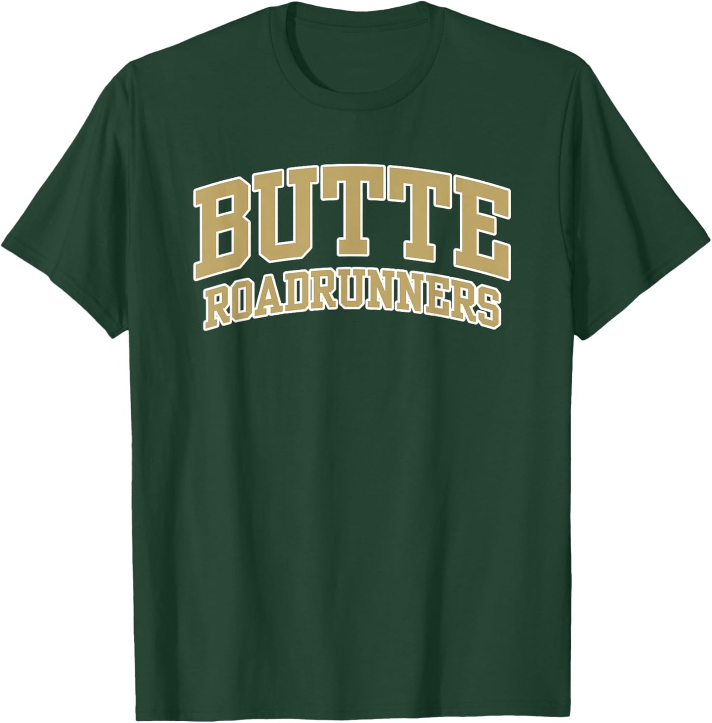 Butte College Roadrunners Apparel Sports Fan T-Shirt - T-Shirt | Forest