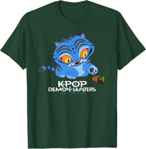 KPop Demon Hunters Cute Derpy Officially Licensed T-Shirt - T-Shirt | Forest