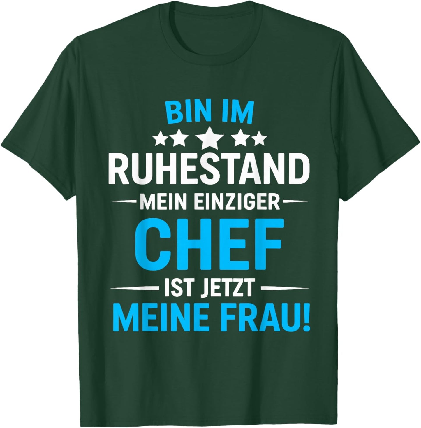 Pensionär Rente Bin im Ruhestand 2026 Pensioner Man T-Shirt - T-Shirt | Forest