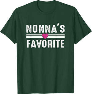 Nonna's Favorite T-Shirt - T-Shirt | Forest
