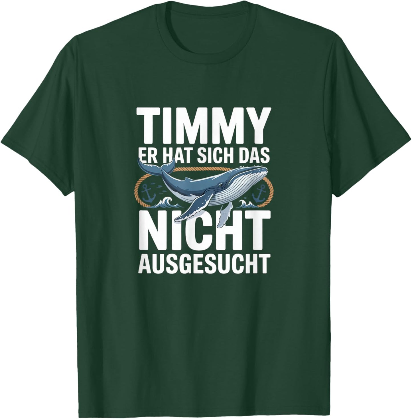 Buckelwal Timmy Walrettung Wismar Timmendorfer Strand Ostsee T-Shirt - T-Shirt | Forest