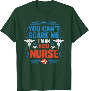 ICU Nurse Design Intensive Care Unit ICU Nursing T-Shirt - T-Shirt | Forest