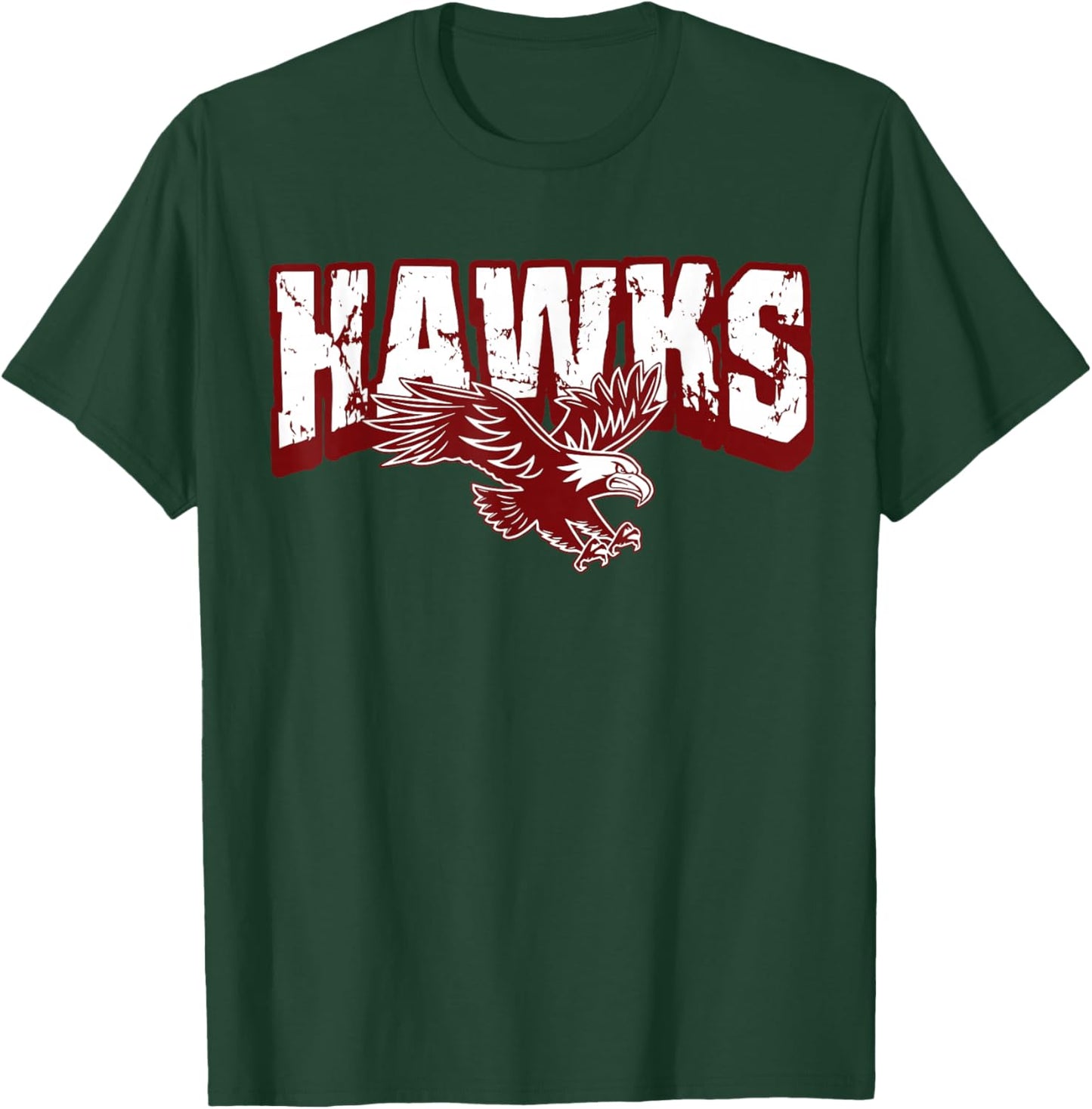 Hawks Back to School Spirit M T-Shirt - T-Shirt | Forest