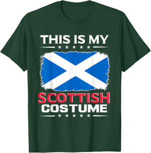 This Is My Scottish Costume Scotland T-Shirt - T-Shirt | Forest
