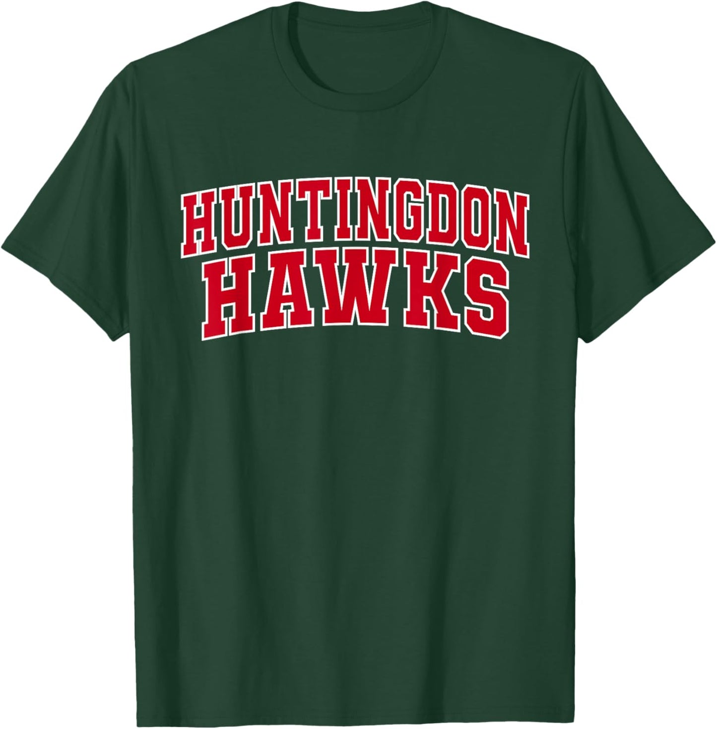Huntingdon College Hawks Apparel Sports Fan T-Shirt - T-Shirt | Forest