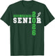 Cross Country Senior Night XC Senior 2026 Graduation 42 T-Shirt - T-Shirt | Forest