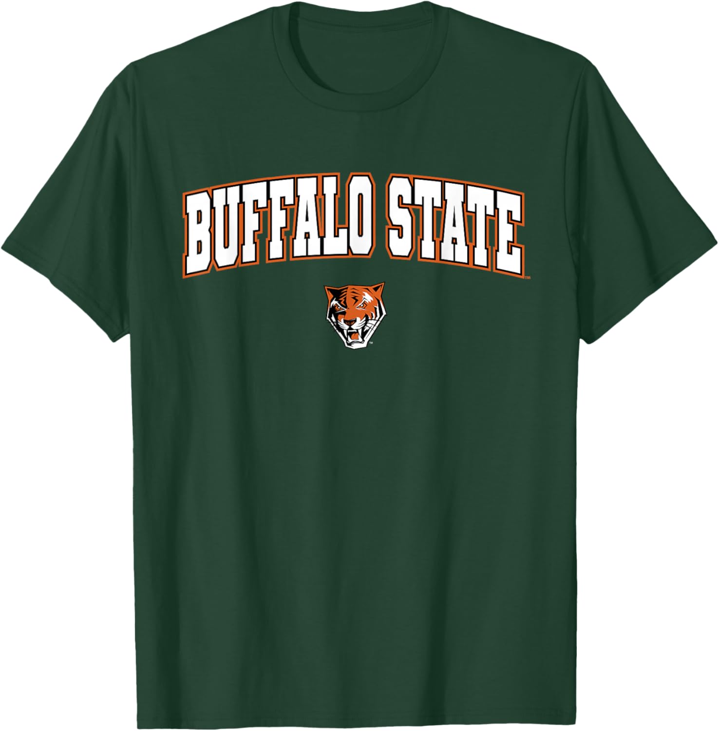 Buffalo State College Bengals Arch Logo T-Shirt - T-Shirt | Forest