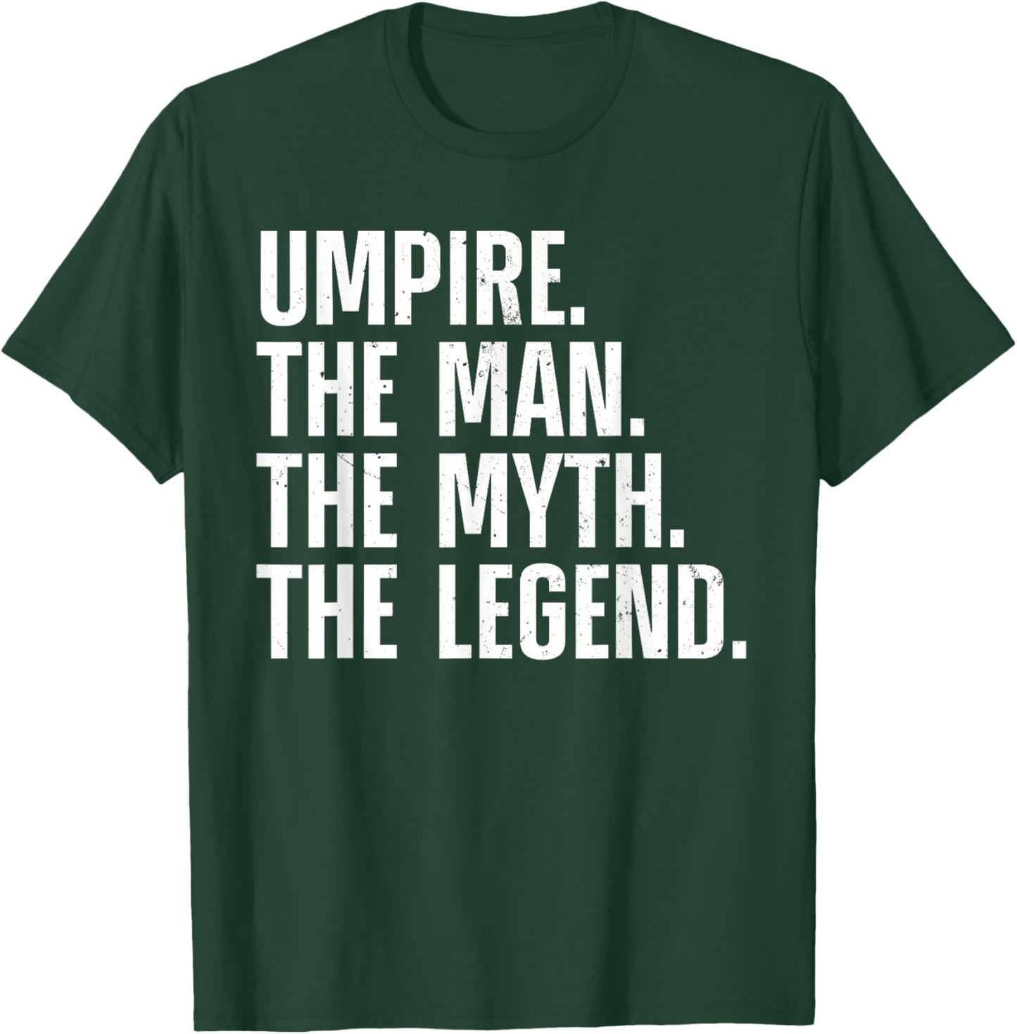 Cool Umpire Art Boys Sport Official Referee Umpire T-Shirt - T-Shirt | Forest