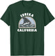 Eureka California Swimming Shark Fin Vacation Souvenir T-Shirt - T-Shirt | Forest