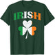 St. Patrick's Day Irish Shamrock Flag Women Kids T-Shirt - T-Shirt | Forest