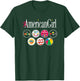 American Girl - Logo & Grin Pins T-Shirt - T-Shirt | Forest