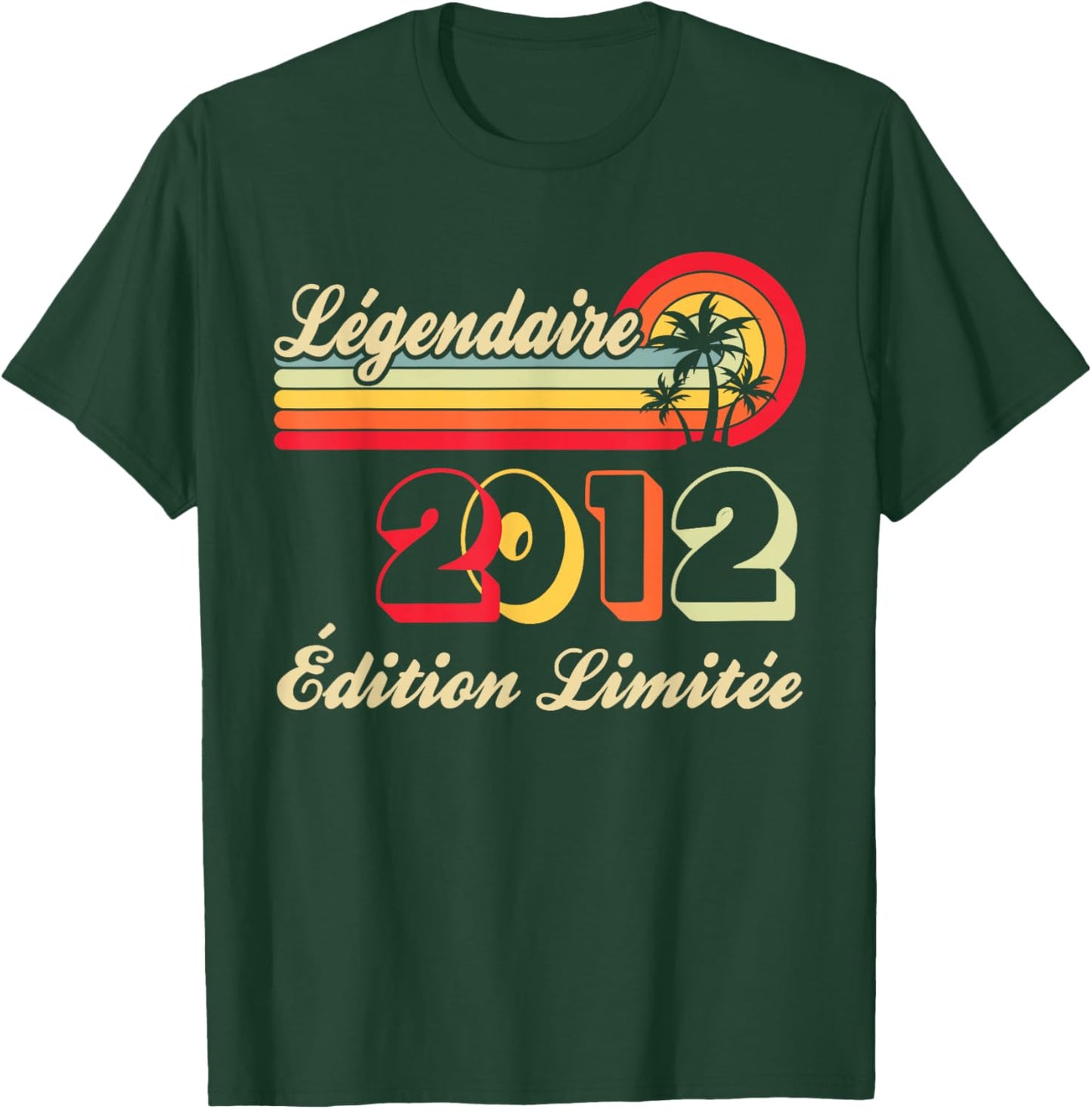 2012 14 Years Old Boy Girl Birthday Gift Boy 2012 T-Shirt - T-Shirt | Forest