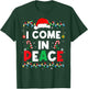 I Come In Peace I'm Peace Funny Matching Couple Christmas T-Shirt - T-Shirt | Forest