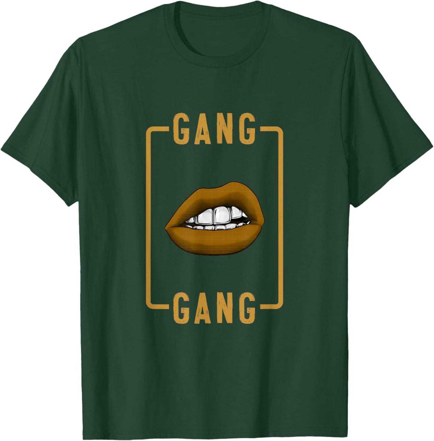 Brown Color Gang-x2 Brown Graphic T-Shirt - T-Shirt | Forest