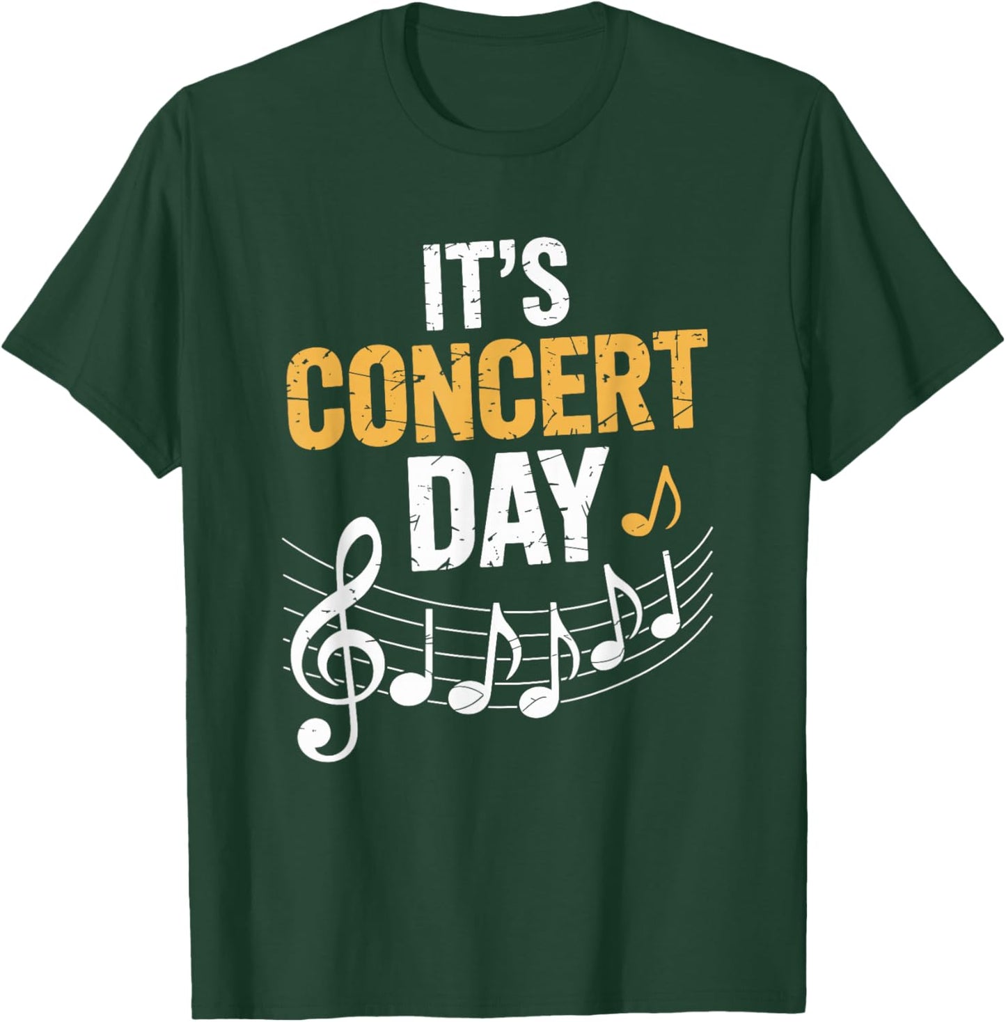 It's Concert Day, Musicician Singer Instrument Teacher T-Shirt - T-Shirt | Forest