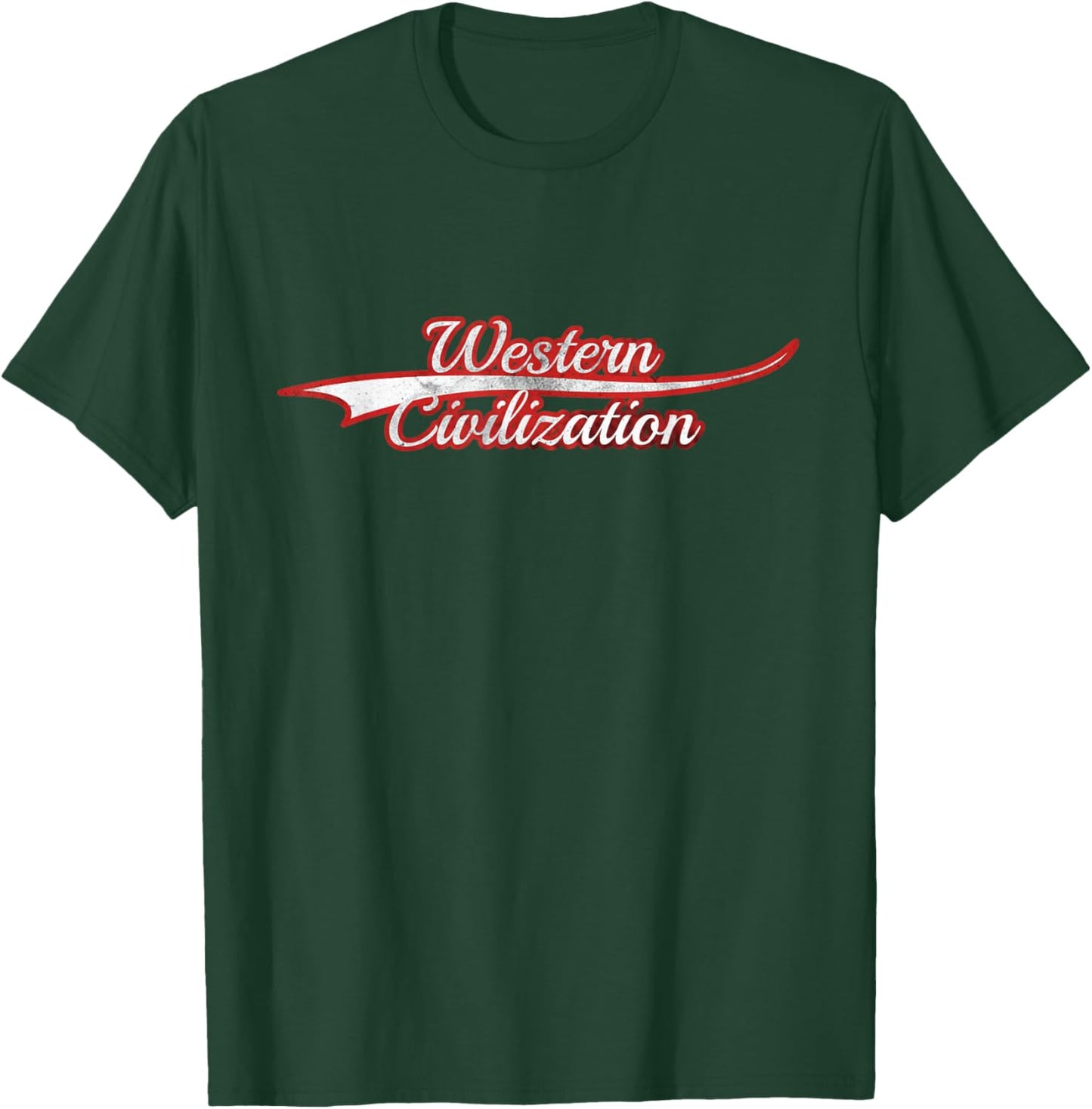 Western Civilization Europe America Historical Study Vintage T-Shirt - T-Shirt | Forest