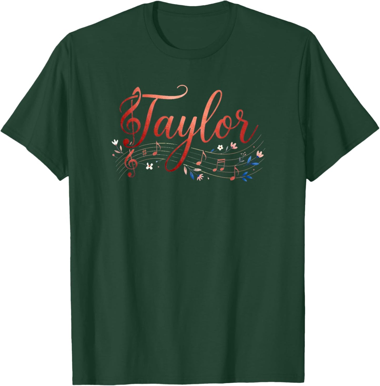 Logo Taylor Musical Haut de Gamme T-Shirt - T-Shirt | Forest