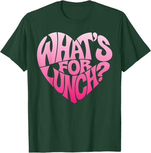 Funny Cooking Lunch Lady What's for Lunch? Mom T-Shirt - T-Shirt | Forest