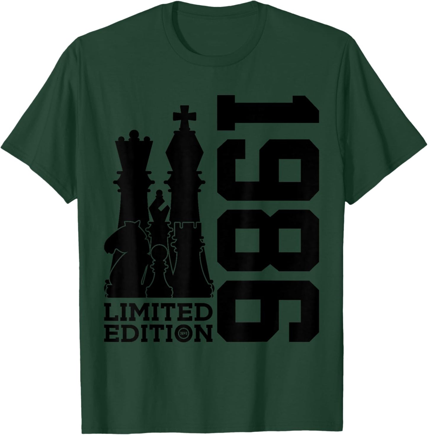 Édition limitée 1986 40 échecs 40e Anniversaire T-Shirt - T-Shirt | Forest