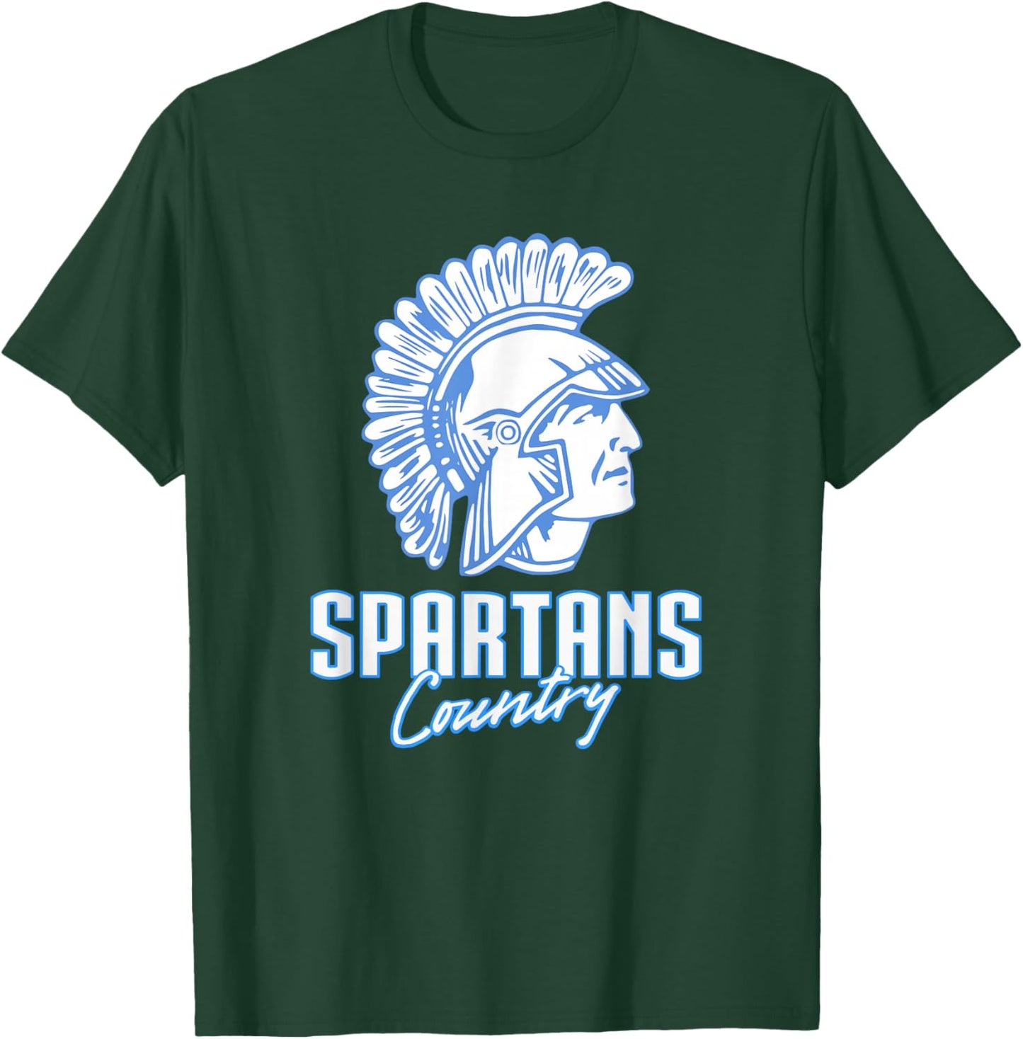 Lake Forest Spartans Logo Country HS T-Shirt - T-Shirt | Forest