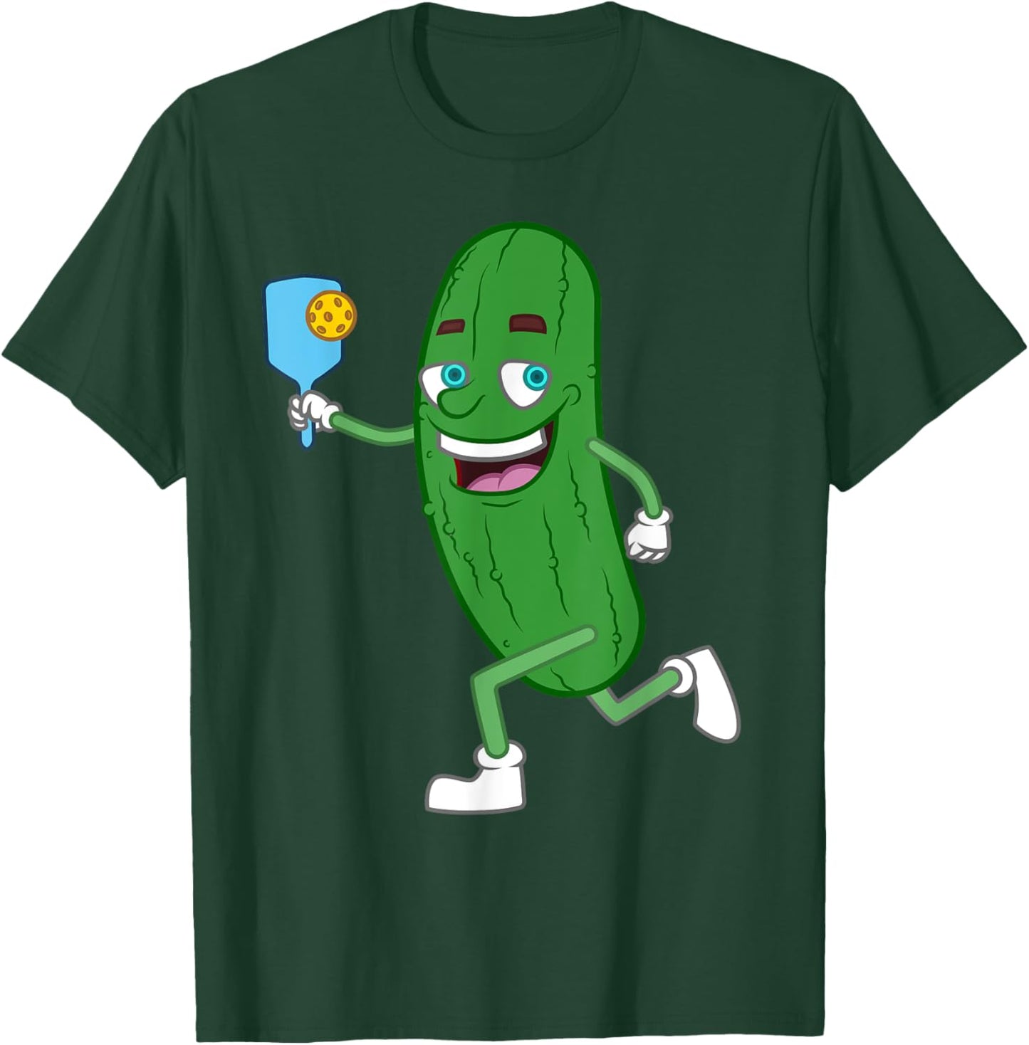 Pickleball Art Women Pickle Ball Pickleball Lover T-Shirt - T-Shirt | Forest