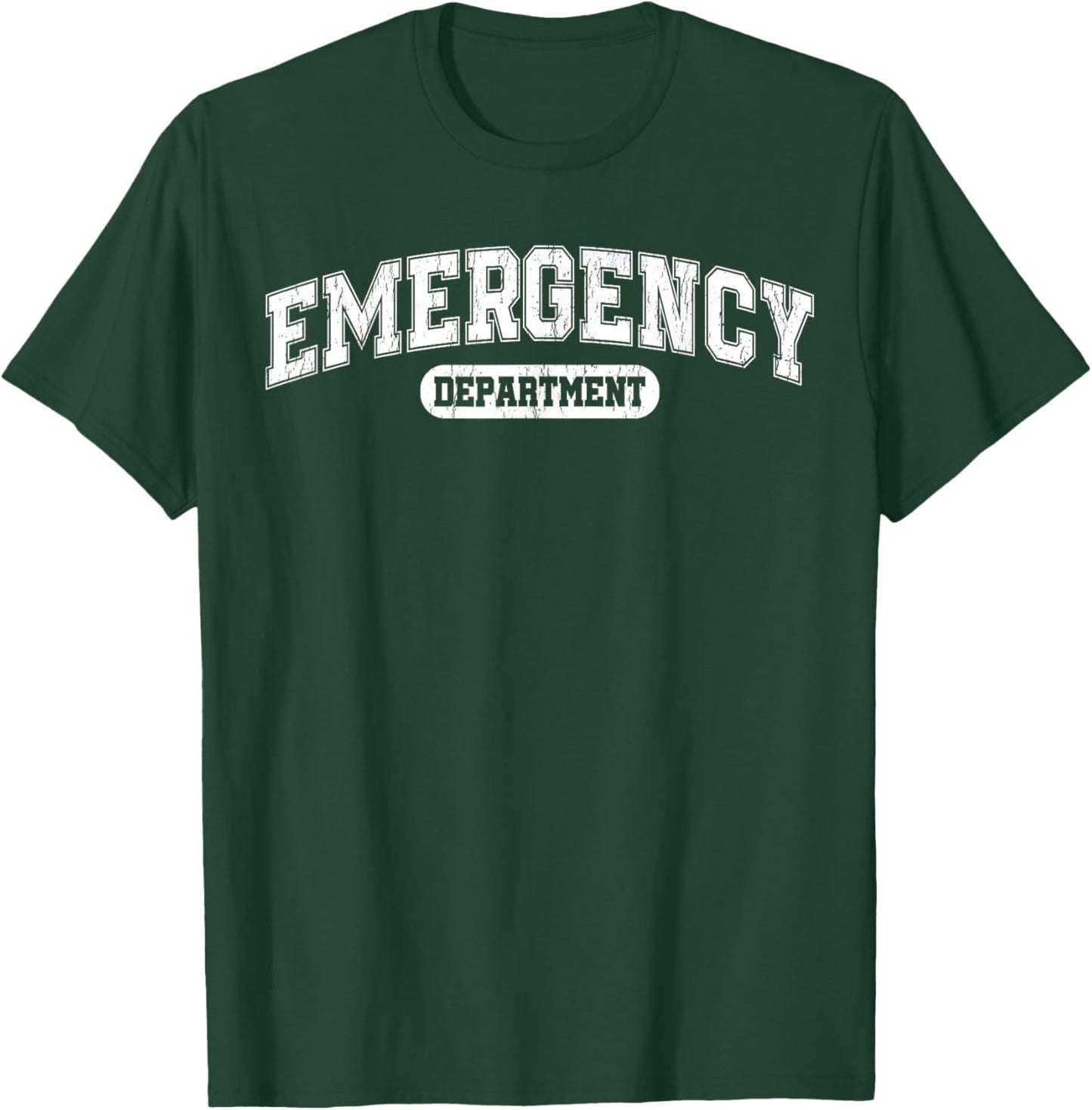 Retro Emergency Department Women Er Nurse Week T-Shirt - T-Shirt | Forest
