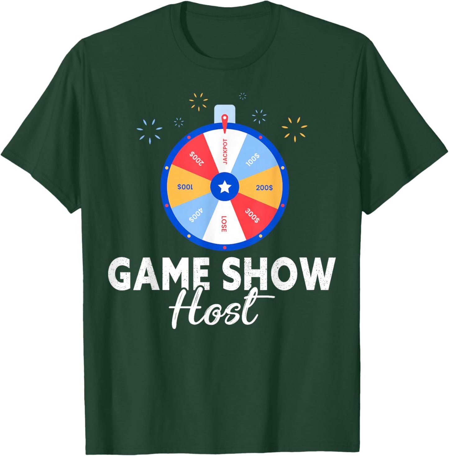 Game Show Host - Tabletop Board Gaming T-Shirt - T-Shirt | Forest