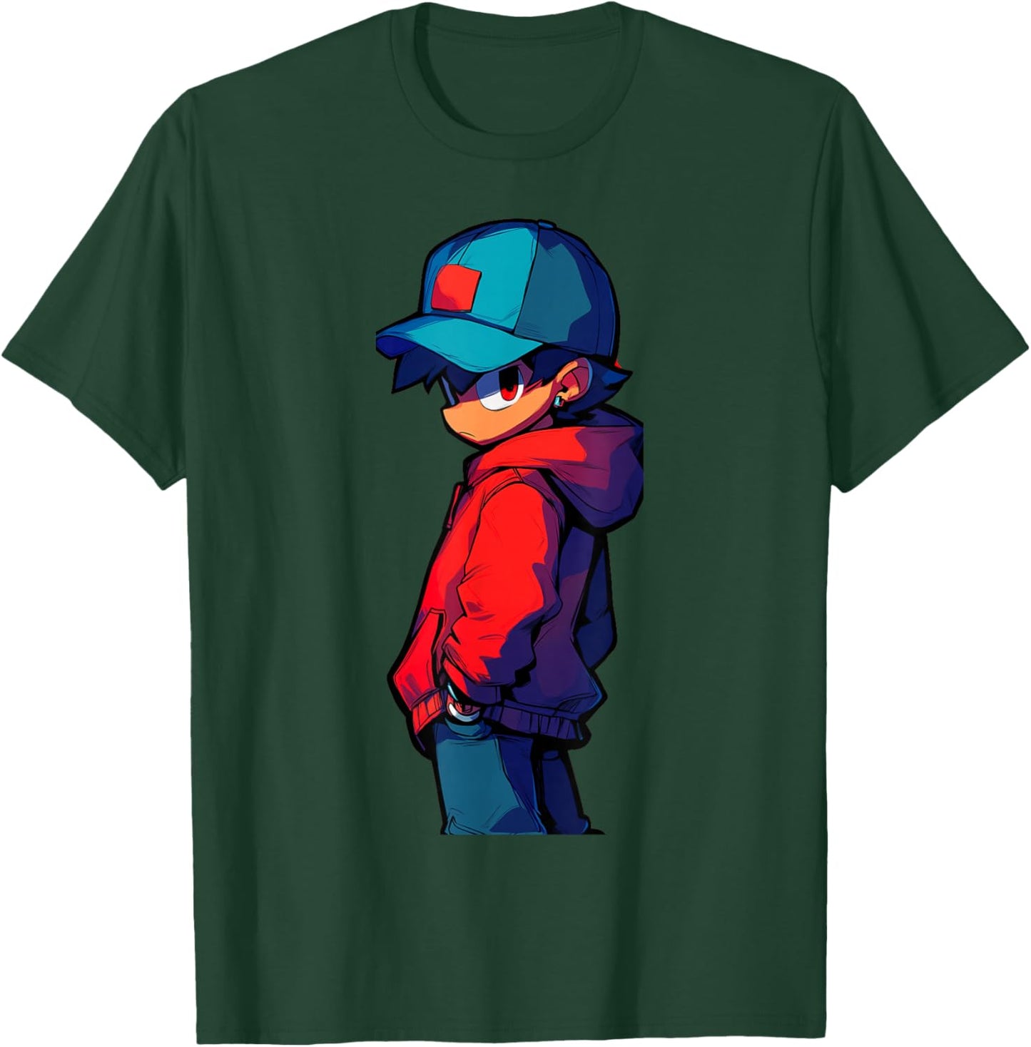 Angry Boyfriend in Battle Mode T-Shirt - T-Shirt | Forest