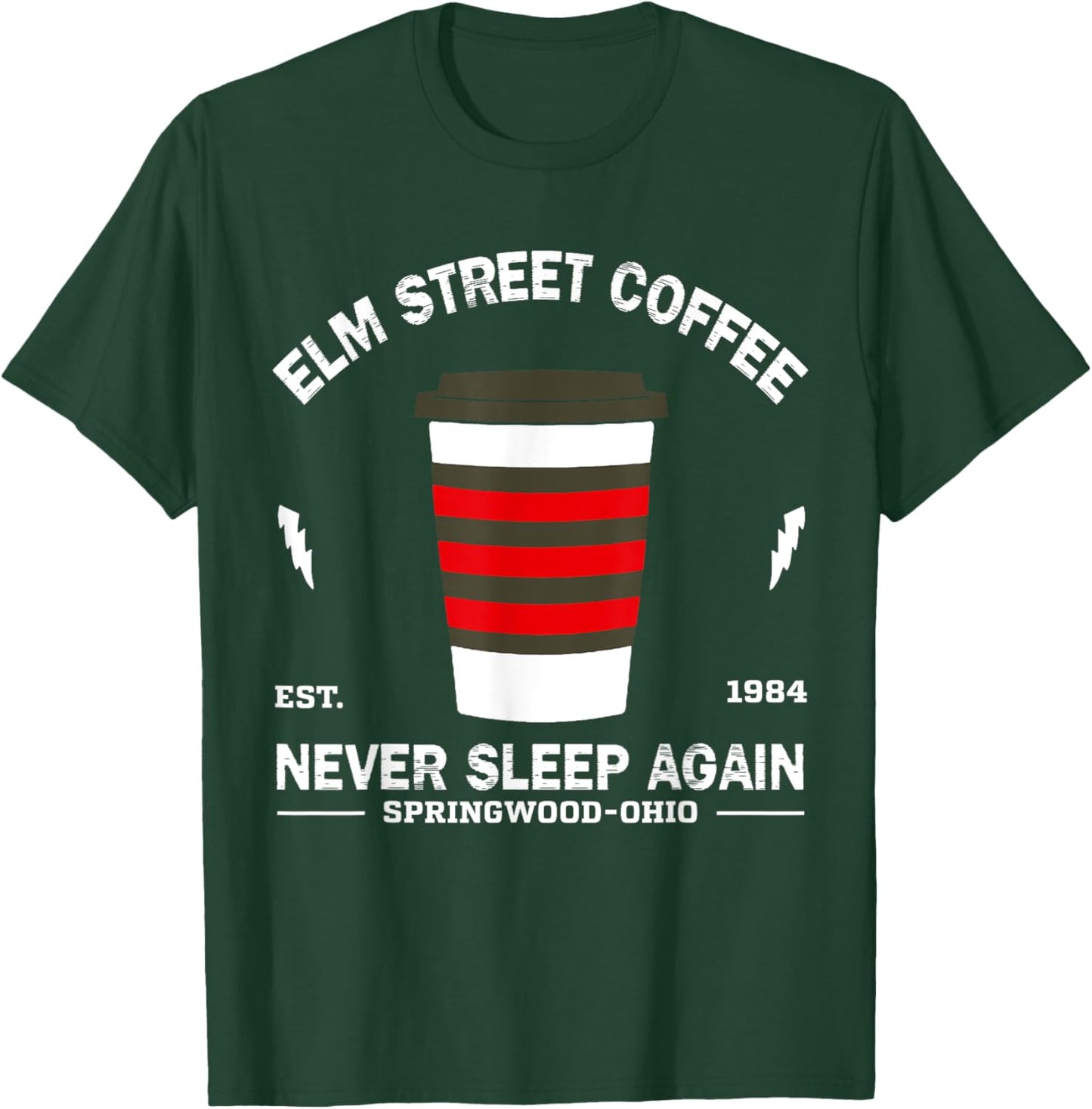 Streets Vintage Halloween Movies Funny Outfits Lovers Elms T-Shirt - T-Shirt | Forest