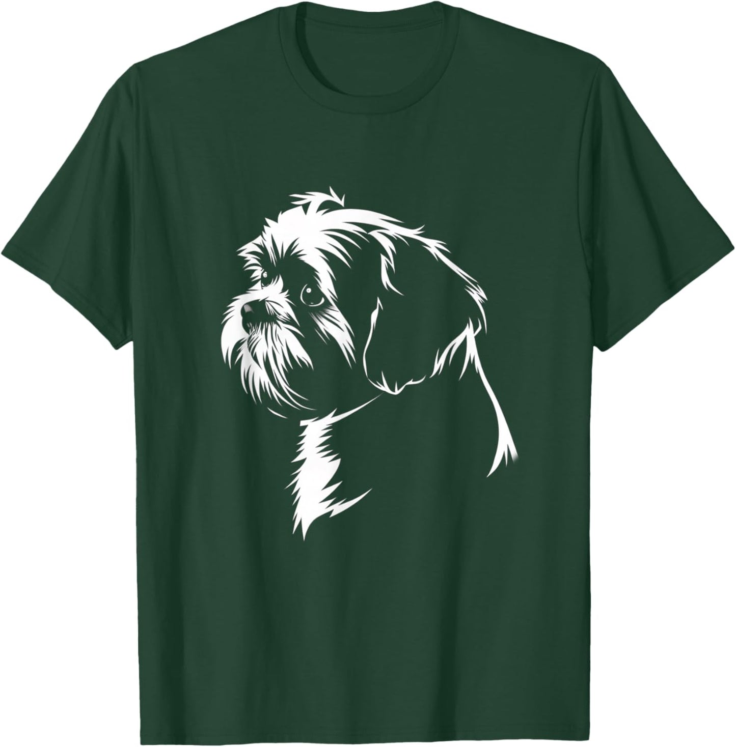 Shih Tzu Dog T-Shirt - T-Shirt | Forest
