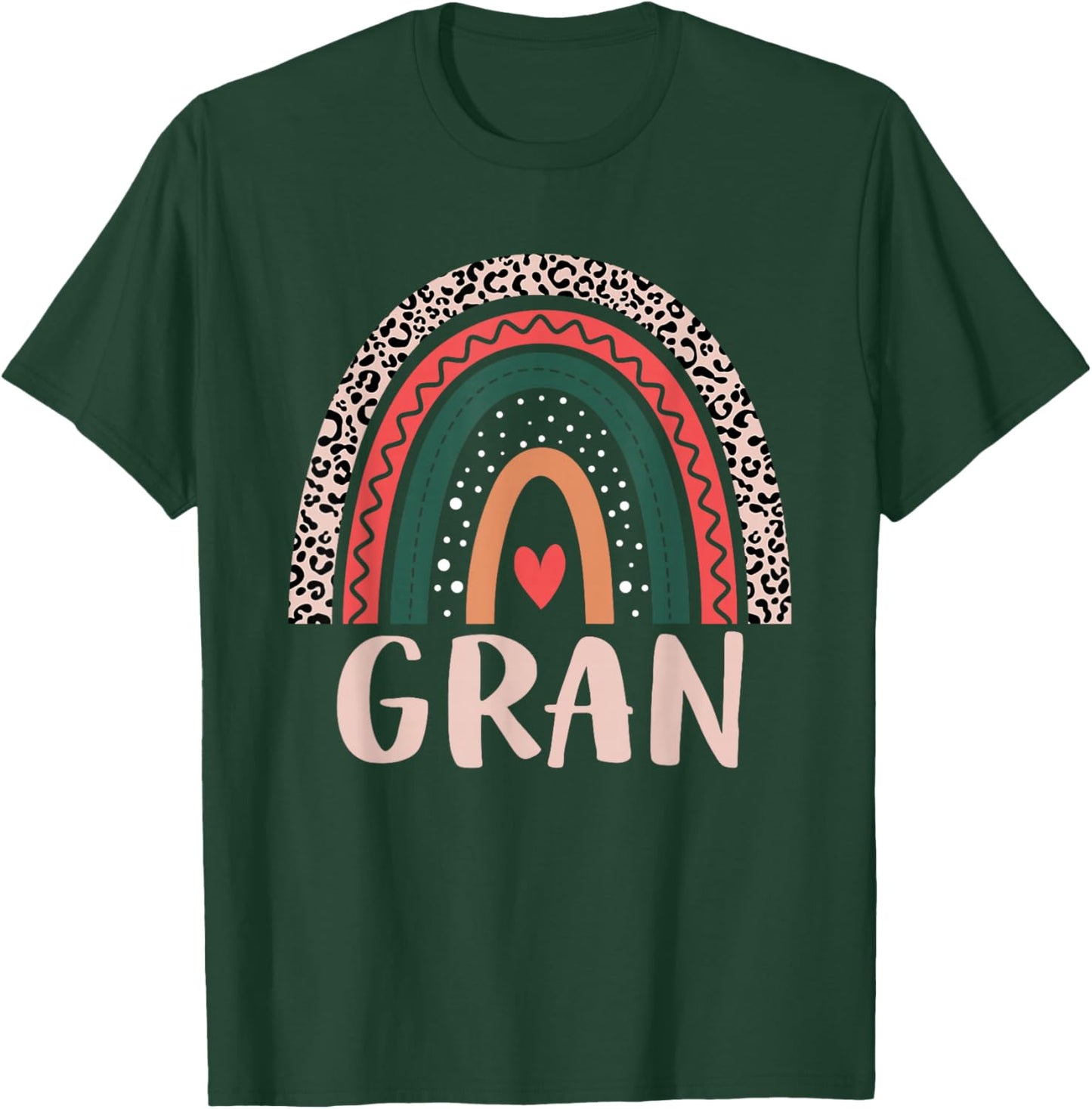 Gran Rainbow Grandma Grandma Women Mothers Day Gran T-Shirt - T-Shirt | Forest