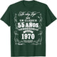 55th Birthday gift in Spanish Regalo cumpleanos 55 T-Shirt - T-Shirt | Forest
