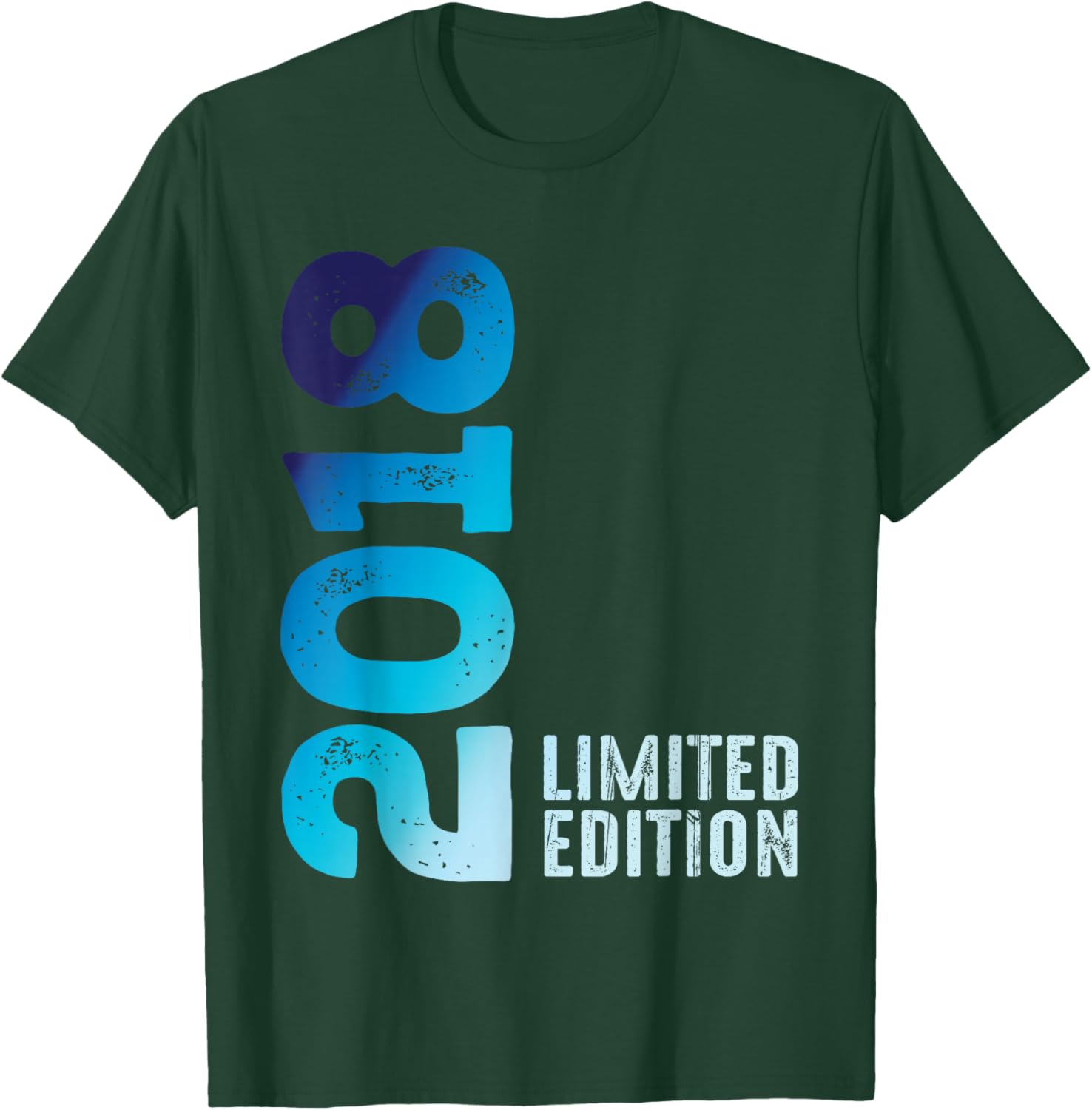 Awesome Year 2018 Vintage Since 2018 Limited Edition 2018 T-Shirt - T-Shirt | Forest