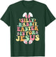 Silly Rabbit Easter Is For Jesus Christian Toddler Girls T-Shirt - T-Shirt | Forest