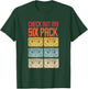 Check Out My Six Pack Old Tapes Retro Vintage Sunset T-Shirt - T-Shirt | Forest