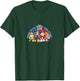 PAW Patrol Roll The Pack Rubble Chase Marshall Skye T-Shirt - T-Shirt | Forest