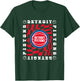 NBA Detroit Pistons Retro Checkerboard Wave T-Shirt - T-Shirt | Forest