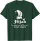 Hijabi Muslim Hijab Girl Islam Hijabi Head Scarf Women T-Shirt - T-Shirt | Forest
