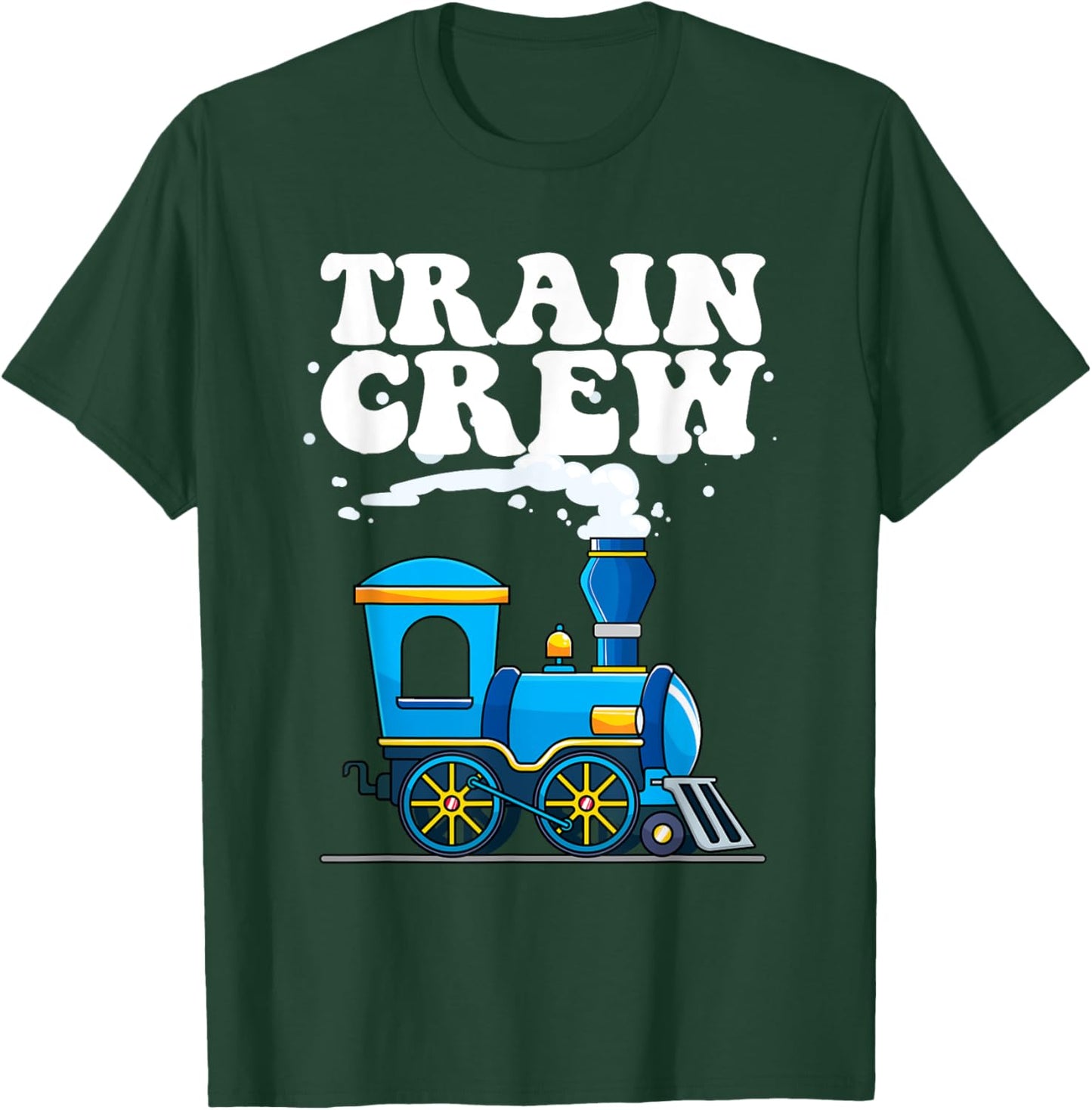 Birthday Train Crew Party Family Matching Men Women Kids T-Shirt - T-Shirt | Forest