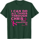 I Can Do All Things Through Christ Breast Cancer Awareness T-Shirt - T-Shirt | Forest