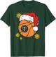 NBA Denver Nuggets Christmas Santa Hat Ball T-Shirt - T-Shirt | Forest