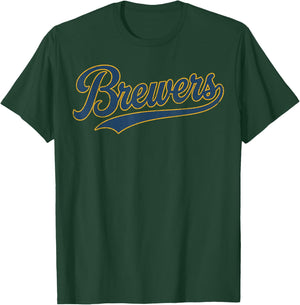 Brewers Name Retro Vintage Gift Women Boy Girl T-Shirt - T-Shirt | Forest