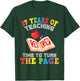 Teacher 37 Years Of Teaching Retired Time To Turn The Page T-Shirt - T-Shirt | Forest