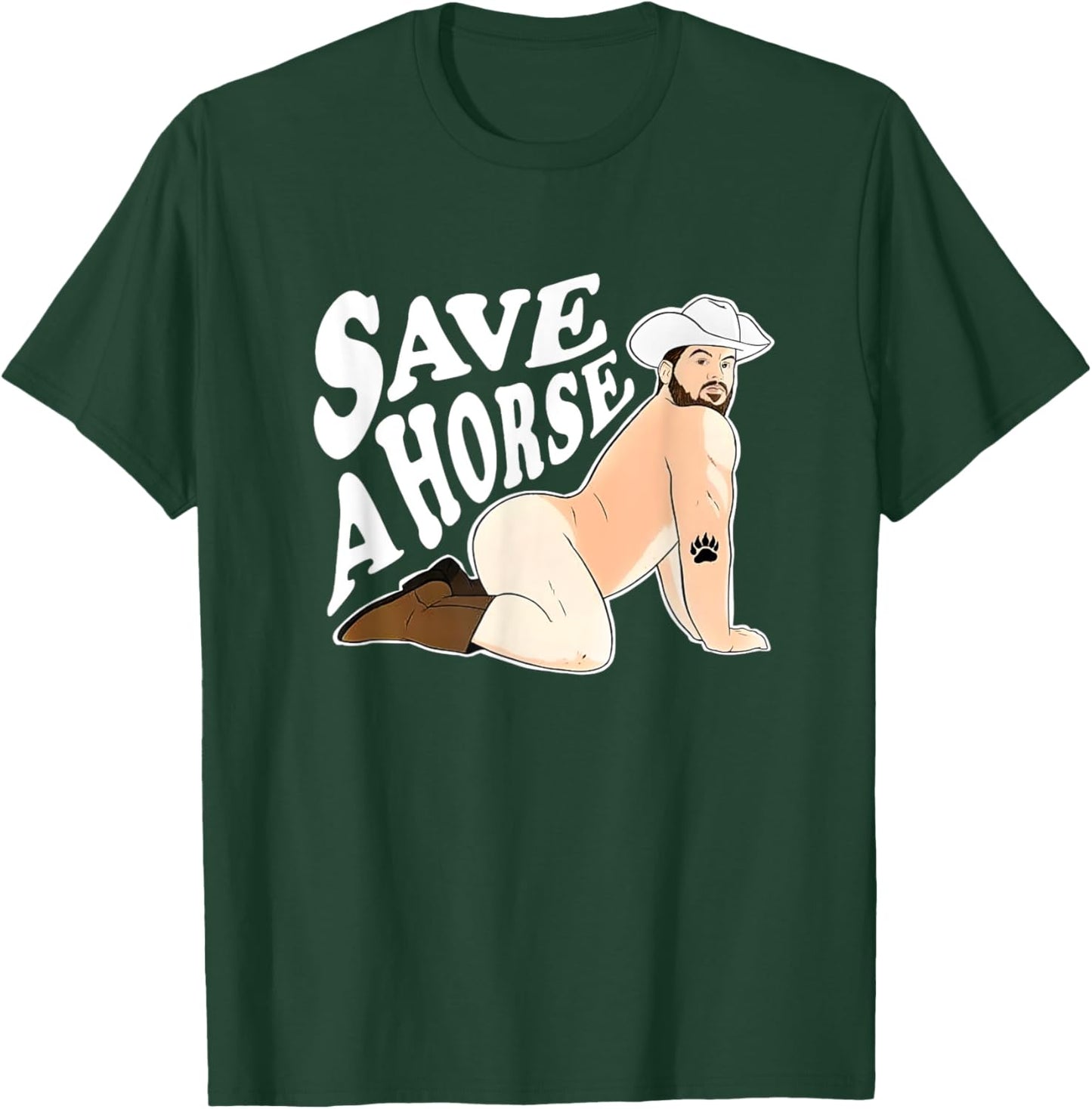 Save a Horse T-Shirt - T-Shirt | Forest