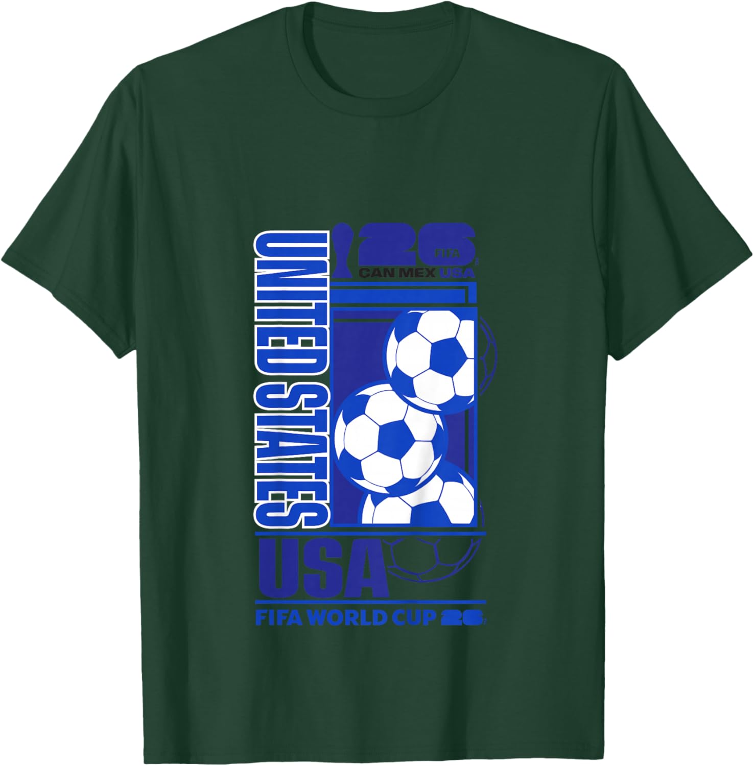 Enfant Coupe du Monde de la FIFA 26 - Football aux États-Unis T-Shirt - T-Shirt | Forest